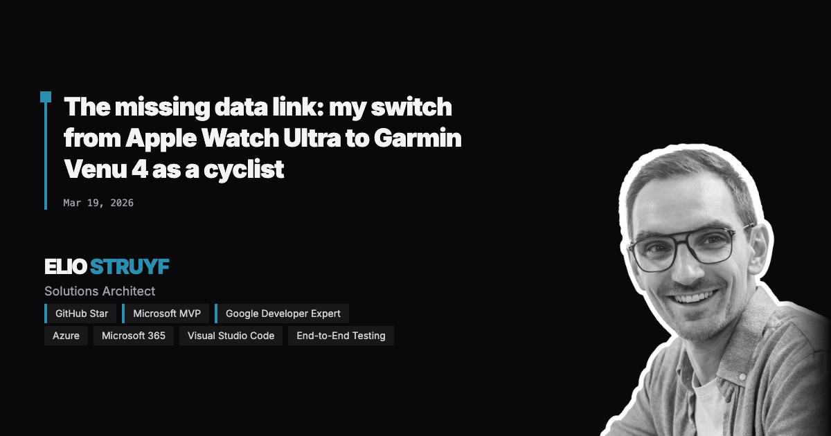 Switching from Apple Watch Ultra to Garmin Venu 4