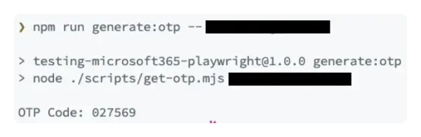 Generate the TOTP